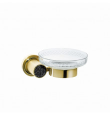 Мыльница настенная ROYALE CRISTAL BLACK GOLD Boheme