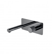 Смеситель STICK из стены Shine Gun Metal LINEA Boheme