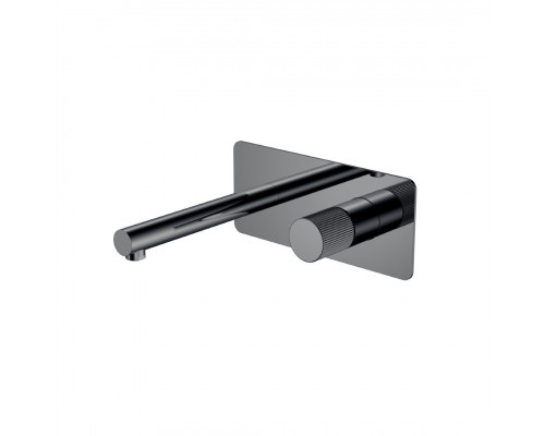 Смеситель STICK из стены Shine Gun Metal LINEA Boheme