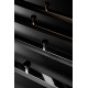 Полотенцесушитель электрический 2-трубы квадратный CHROME