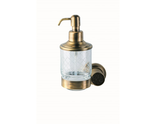 Настенный диспенсер ROYALE CRISTAL BLACK BR Boheme