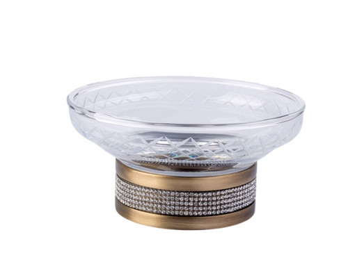 Настольная мыльница ROYALE CRISTAL BR Boheme