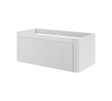 Тумба без раковины VOI рифл. 100см MATT WHITE