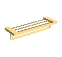Полка для полотенец Qubic Gold