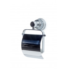 Держатель для туалетной бумаги с крышкой AURA Chrome Boheme