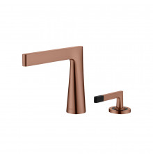 Смеситель Boheme Duo для раковины, 2х-позиционный COPPER BRUSHED