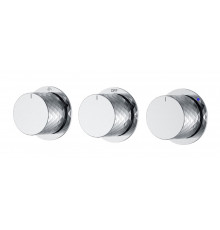 Смеситель встроенный STICK DIAMOND CHROME 3-х проходной