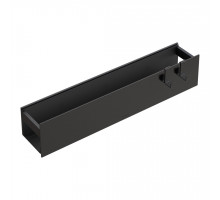 Полка настенная 60см Shine gun metal Boheme