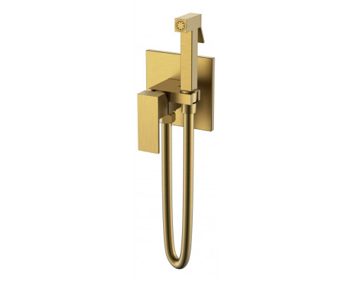 Смеситель гигиенический Qubic Bronze
