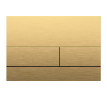 Кнопка для инсталляции, нерж.сталь MATT GOLD