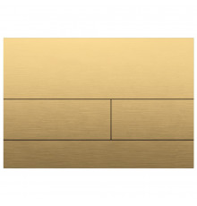 Кнопка для инсталляции, нерж.сталь MATT GOLD
