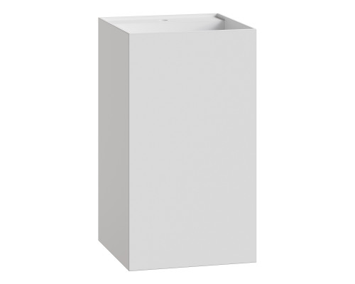 Раковина напольная Cube Corian 480*480*850 Matt White