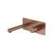 Смеситель STICK из стены BRUSHED BRONZE ручка DIAMOND