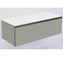 QUATRO 1 120CM тумба LUNA профиль ANTHRACITE + внутр. подсв.