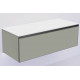 QUATRO 1 120CM тумба LUNA профиль ANTHRACITE + внутр. подсв.