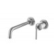 Смеситель для умывальника из стены, ETERNA NICKEL BRUSH