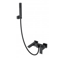 Смеситель для ванны с душем Qubic Matt Black Boheme