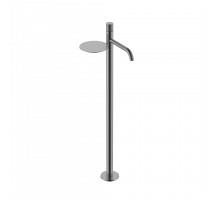 Смеситель STICK напольный для умыв. Gun Metall с ручкой TOUCH