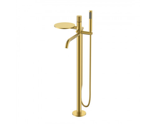 Смеситель STICK напольный Matt Gold SPIRALE Boheme