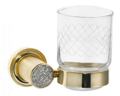 Стакан настенный ROYALE CRISTAL GOLD Boheme