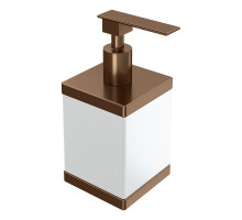 Диспенсер настольный Qubic Brushed Bronze