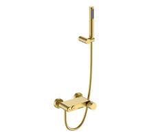 Смеситель STICK для ванны Matt Gold c ручкой DIAMOND Boheme