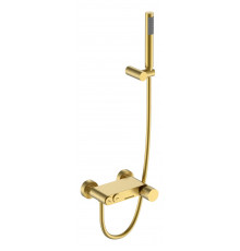 Смеситель STICK для ванны Matt Gold c ручкой DIAMOND Boheme