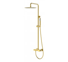 Стойка для душа STICK Matt Gold c ручкой DIAMOND Boheme