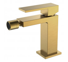 Смеситель для биде Qubic Bronze