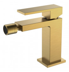Смеситель для биде Qubic Bronze