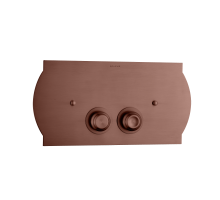 Кнопка для инсталляции, латунь Copper Brushed