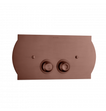 Кнопка для инсталляции, латунь Copper Brushed