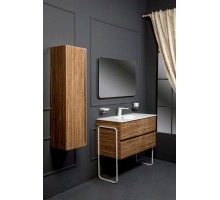 Тумба без раковины Vallessi 80*46cm ZEBRANO 2 полки Armadi Art