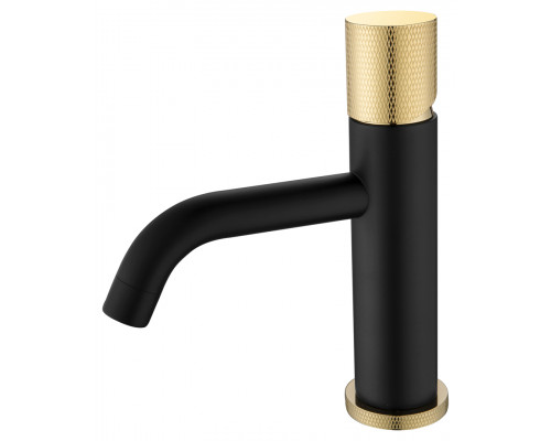 Смеситель STICK для умыв. низ. BLACK TOUCH GOLD_Комплект Boheme