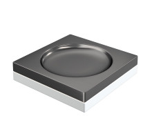 Мыльница квадратная Qubic Gun Metal