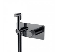 Смеситель гигиенический STICK Shine Gun Metal LINEA Boheme