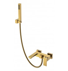 Смеситель для ванны с душем Qubic Bronze Boheme