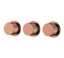 Смеситель встроенный STICK DIAMOND COPPER BRUSHED 3-х проходной