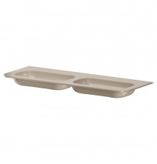 Раковина моноблок VOI 140см STONE FINISH DAPHNE