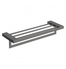 Полка для полотенец Qubic Gun Metal