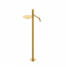 Смеситель STICK напольный для умыв. Matt Gold с ручкой DIAMOND