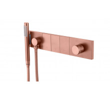 Смеситель ZODIAC с ручным душем COPPER BRUSHED