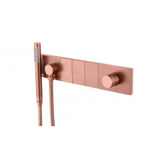 Смеситель ZODIAC с ручным душем COPPER BRUSHED