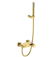 Смеситель STICK для ванны Mat Gold c ручкой TOUCH Boheme