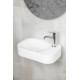 Раковина накладная COLIBRI Corian 480*320*100 Matt White