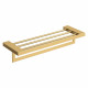 Полка для полотенец Qubic Matt Gold