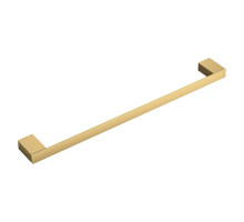 Полотенцедержатель длинный Qubic Matt Gold