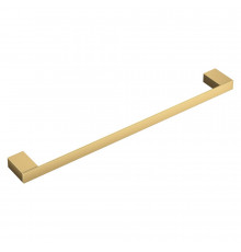 Полотенцедержатель длинный Qubic Matt Gold