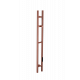 Полотенцесушитель электрический 2-трубы круглый COPPER BRUSHED