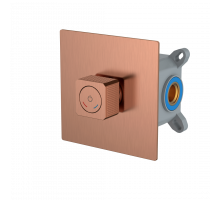 Смеситель автоматический встроенный QUAD Copper Brushed